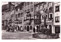 STEIN A. Rh. Rathausplatz (carte Photo Animée) - Autres & Non Classés