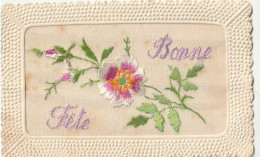 Fantaisie Brodée - BONNE FÊTE - Embroidered