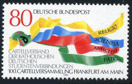 Germany 1462, MNH. Mi 1283. Union Of German Catholic Students, 100th Ann. 1986. - Ongebruikt