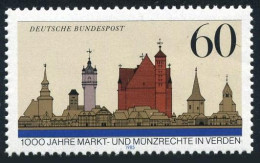 Germany 1436, MNH. Mi 1240. Market, Coinage Rights In Verden, 1000th Ann. 1985. - Unused Stamps