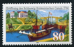 Germany 1427, MNH. Michel 1223. Schleswig-Holstein Canal, Bicentenary, 1984. - Unused Stamps