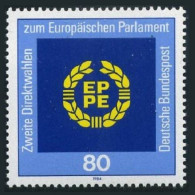 Germany 1414, MNH. Michel 1209. EPPE. 2nd Election Of Parliament, 1984. - Unused Stamps