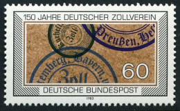 Germany 1407, MNH. Michel 1195. Customs Union Sesquicentennial, 1983. - Unused Stamps