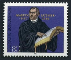 Germany 1406, MNH. Michel 1193. Martin Luther, 1483-1546, 1983. - Ungebraucht