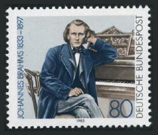 Germany 1394, MNH. Michel 1177. Johannes Brahms, Composer, 1983. - Unused Stamps