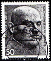 RFA Poste Obl Yv: 720/722 Prix Nobel De La Paix Allemands (Beau Cachet Rond) - Used Stamps