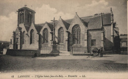 22 LANNION L'EGLISE SAINT-JEAN-DU-BALY ENSEMBLE - Lannion