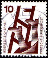 RFA Poste Obl Yv: 564/565 Prévention Des Accidents Du Travail (TB Cachet Rond) - Used Stamps