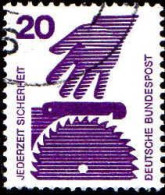 RFA Poste Obl Yv: 574/578 Prévention Des Accidents (TB Cachet Rond) - Used Stamps