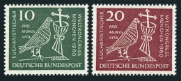 Germany 811-812, MNH. Michel 330-331. Eucharistic World Congress, 1960. - Neufs