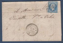 Aude -  GC 3794 Et Cachet 22  ST PAUL CAP DE JOUX - 1849-1876: Classic Period