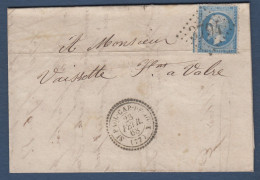 Aude -  GC 3794 Et Cachet 22  ST PAUL CAP DE JOUX - 1849-1876: Période Classique