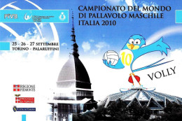 [MD9820] CPM - TORINO MOLE ANTONELLIANA - CAMPIONATO DEL MONDO DI PALLAVOLO MASCHILE 2010 - CON ANNULLO - PERFETTA - NV - Mole Antonelliana