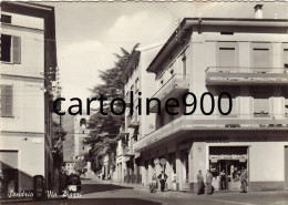 Lombardia-sondrio Via Piazzi Bella Animatissima Veduta Via Anni 50 - Sondrio