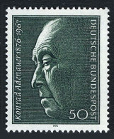 Germany 1205,MNH.Michel 876. Konrad Adenauer,Chancellor,1976. - Nuevos