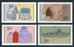 Germany 1196-1199, MNH. Mi 860-853. European Architectural Heritage Year 1975. - Ungebraucht