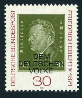 Germany 1053,MNH. Friedrich Ebert, 1st President Of The German Republic, 1971.  - Unused Stamps