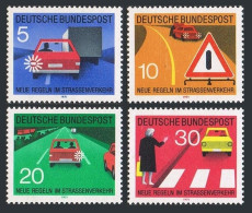 Germany 1059-1062, MNH. Michel 670-673. New Traffic Rules, 1971. Traffic Signs. - Neufs