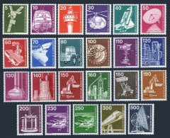 Germany 1170-1192,MNH.Michel 846-859,990-994,1134-1138. Industry 1975-1982. - Ungebraucht