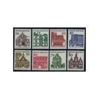 Germany 903-912,MNH. Michel 454-461. German Buildings Through 12 Cent.1964-1966. - Neufs