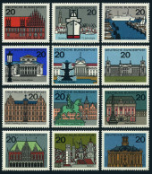 Germany 869-879A,MNH.Michel 416-427. State Capitals,1964.  - Ongebruikt