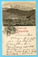 Gruss Aus Einsiedeln 1900 - Einsiedeln