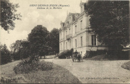 2309 Saint Denis D'Anjou - Château De La Morlière Avec Cheval Et Carriole - Autres & Non Classés