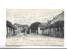 CPA DPT 55REVIGNY , PLACE DE LA PAIX En 1904! - Revigny Sur Ornain