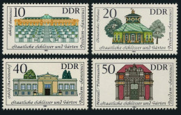 Germany-GDR 2373-2376, MNH. Michel 2826-2829. Palaces & Museums, 1983. - Nuevos