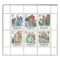 Germany-GDR 1970-1975a Sheet, MNH. Mi 2382-2387 Klb. Fairy Tail Rapunzel. 1978. - Unused Stamps