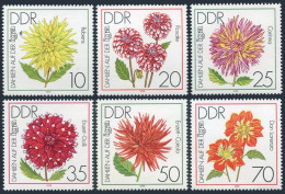 Germany-GDR 2022-2027,MNH.Mi 2435-2440. Dahlias Shown At Garden Exhibition,1979. - Unused Stamps