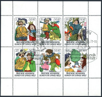 Germany-GDR 1869-1874a, CTO. Mi 2281-2286 Klb. Six Men Around The World,1977. - Nuevos