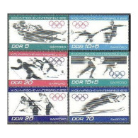 Germany-GDR 1345-1348, B163-B164, MNH. Michel 1725-1730. Olympics Sapporo-1972. - Nuevos