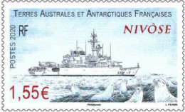 2020 1039 TAAF  Ships - French Frigate Nivôse MNH - Ongebruikt