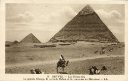 CPA Egypte - Les Pyramides - Pyramides