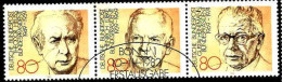 RFA Poste Obl Yv: 988/992 Présidents De La RFA (TB Cachet Rond) - Used Stamps