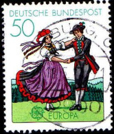 RFA Poste Obl Yv: 928/929 Europa Cept Le Folklore  (TB Cachet Rond) (Thème) - Used Stamps