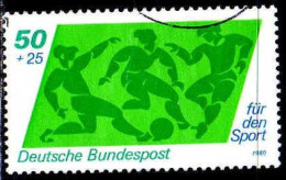 RFA Poste Obl Yv: 896/898 Für Den Sport Football Dressage Ski De Fond (cachet Rond) - Gebraucht