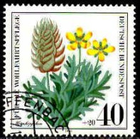 RFA Poste Obl Yv: 905/908 Wohlfahrtspflege Plantes Menacées (Beau Cachet Rond) - Oblitérés