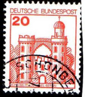 RFA Poste Obl Yv: 842/843 Tours & Châteaux Schloss Pfaueninsel & Schwanenburg (TB Cachet Rond) - Usados