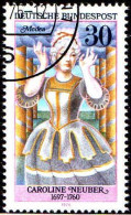 RFA Poste Obl Yv: 757/760 Femmes Célèbres Allemandes Comediennes (Beau Cachet Rond) - Used Stamps