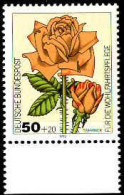 RFA Poste N** Yv: 982/985 Wohlfahrtspflege Roses De Jardin Bord De Feuille - Ungebraucht