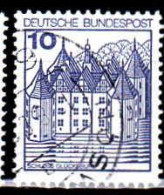 RFA Poste Obl Yv: 762/767 Tours & Châteaux Typographie (TB Cachet Rond) - Usados