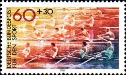 RFA Poste N** Yv: 926/927 Für Den Sport Aviron Vol à Voile - Unused Stamps
