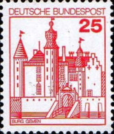 RFA Poste N** Yv: 834/836 Tours & Châteaux - Unused Stamps