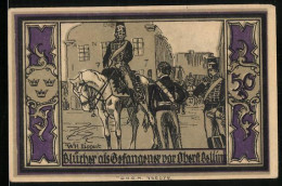Notgeld Stolp In Pomm., 50 Pfennig, Blücher Als Gefangener Vor Oberst Bellin  - [11] Local Banknote Issues