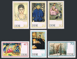 Germany-GDR 909-914, MNH. Mi 1262-1267. Paintings From Dresden Gallery, 1967. - Unused Stamps