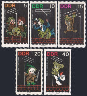 Germany-GDR 698-702,MNH.Mi 1025-1029. Characters From Children's Television,1964 - Ungebraucht