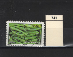 PRIX FIXE Obl 741 YT Piments  Verts Flore Légumes 59 - Used Stamps