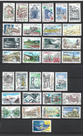 Sites Et Monuments 1993 1998 Oblitérés - Used Stamps